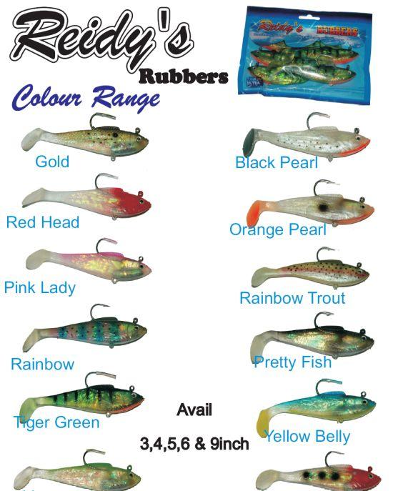 Reidy’s colourful rubbers
